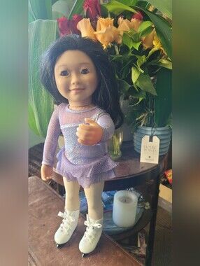 Maplelea Ice Crystal Doll Figure Skating Outfit And Skates, Doll Not Included